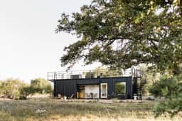 Container House w/ Rooftop Tub on 27 Private Acres - Image 3